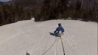preview picture of video 'AbilityPLUS 2013 - Olivier - Rockin' the Bi-Ski'