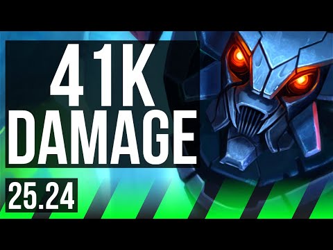 KHA'ZIX vs AATROX (JGL) | 41K damage | KR Master | 25.24