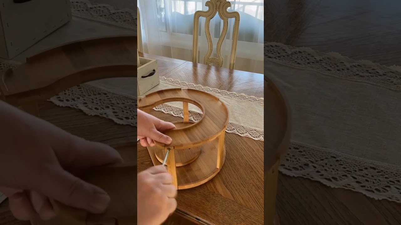 Lazy Susan Spice Rack
