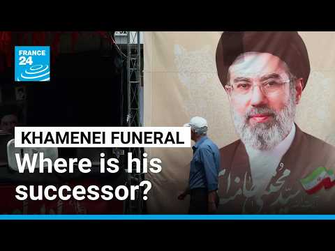 Khamenei successor has yet to be seen as ex-ayatollah's funeral comes to a close