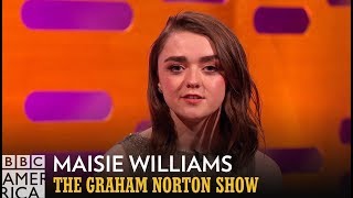 Maisie Williams Adds Tom Hanks and Anthony Joshua to Arya's Kill List - The Graham Norton Show