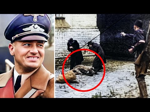 Das Brutale Ende von Hans Frank – Warnung: Schwer Anzusehende Aufnahmen