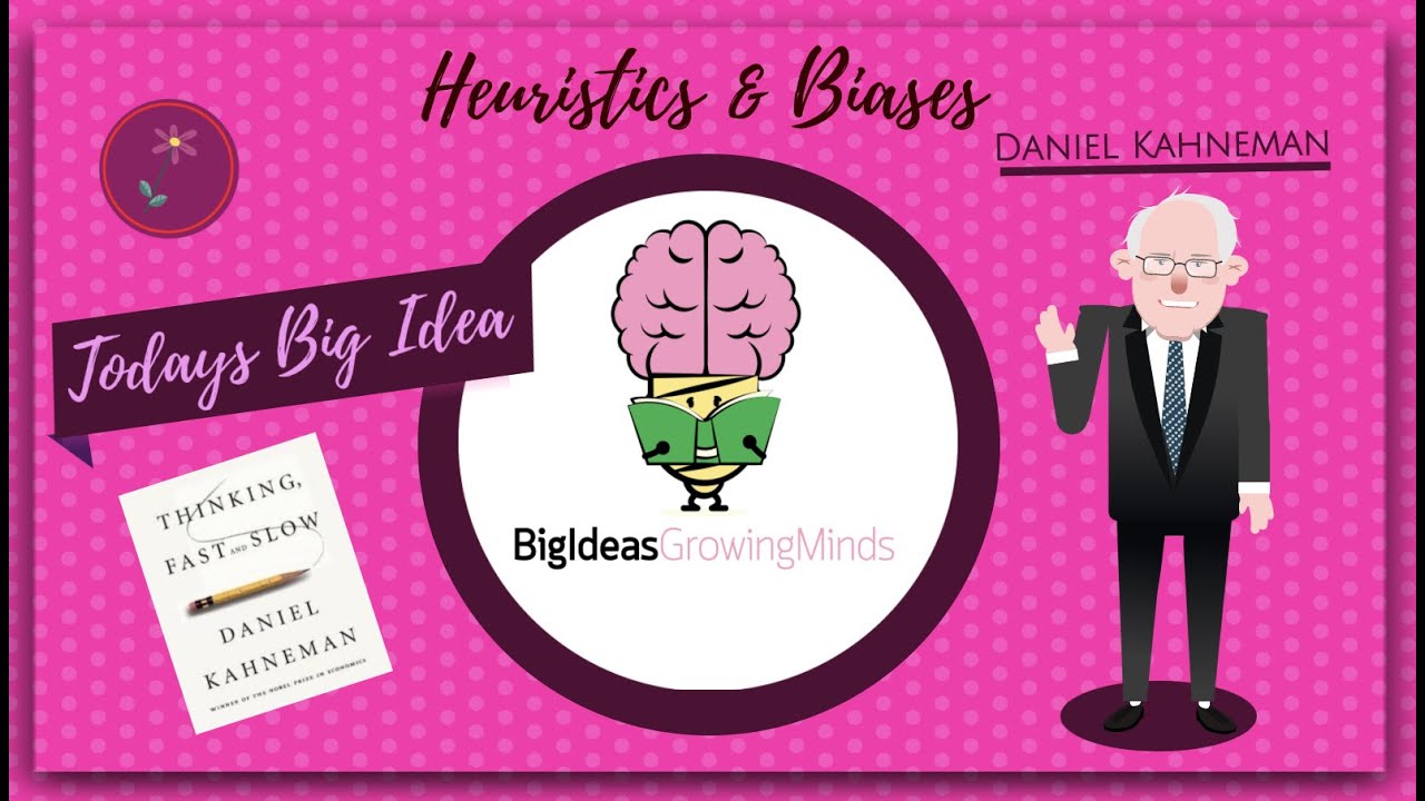 Thinking fast and slow, heuristics and biases by Daniel Kahneman: Animated Summary