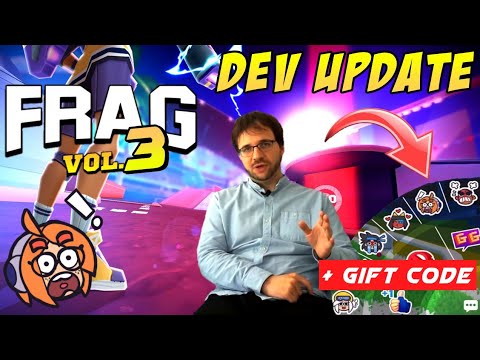 🔥Dev Update Vol 3, new interface, menu and more details.  + Gift code 🎁 #FRAG PRO SHOOTER