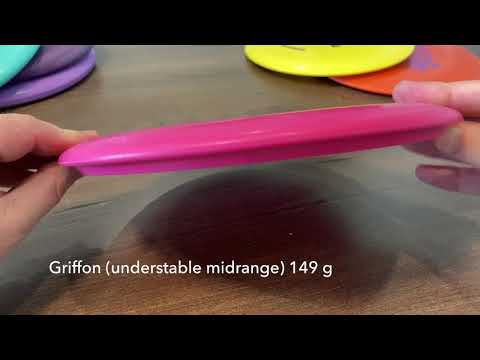 XCom golf disc selection