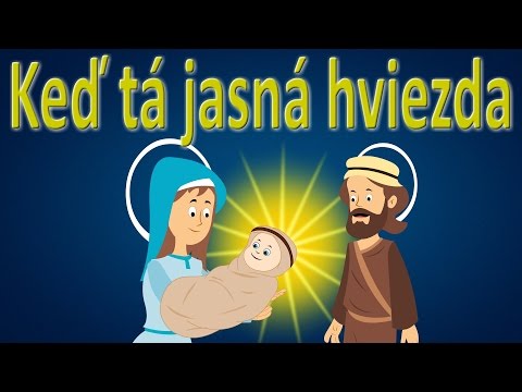 Keď tá jasná hviezda + 8 vianočné pesničiek | Zbierka | 18 minútový mix | Vianočné piesne