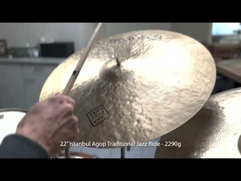 Istanbul Agop 22" Traditional Jazz Ride 2290g