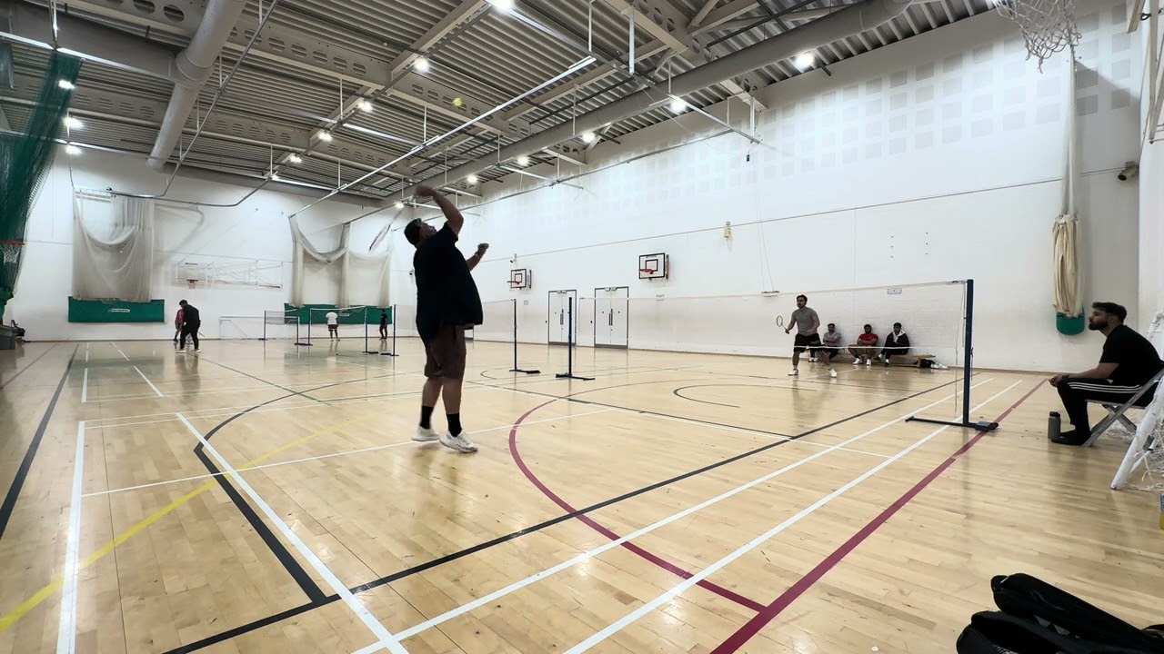 GOAT Badminton League - Game 28 - Balle v Adam