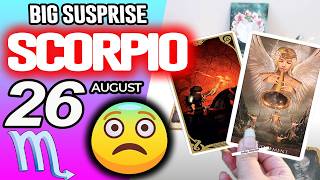 Scorpio ♏😨BIG SUSPRISE😨 horoscope for today AUGUST 26 2026 ♏ #scorpio tarot AUGUST