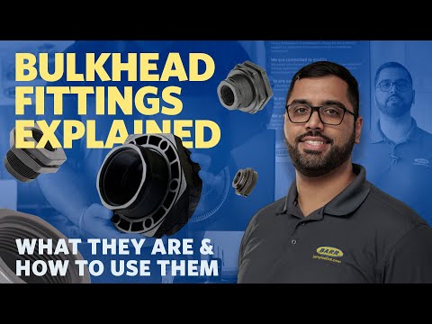 Bulkhead Fittings 101: What They Are & How to Use Them