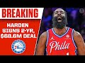 James Harden SIGNS 2-YEA, $68.6M Extension with 76ers | CBS Sports HQ