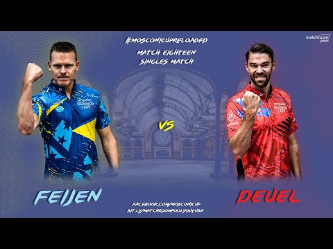 Niels Feijen vs Corey Deuel | 2018 Mosconi Cup