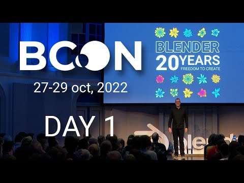 Blender Conference 2022 - Day 1 Recap