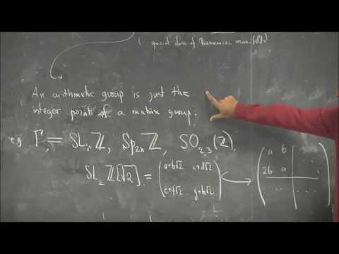 UCLA Department of Mathematics Distinguished Lecture Series - Akshay Venkatesh November 16, 2016