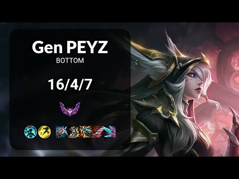 Gen Peyz Xayah vs Kai'Sa BOTTOM - KR  Patch 13.14