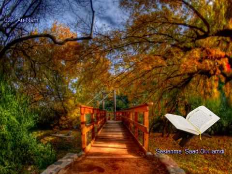 027. An-Naml (The Ant) - سورة النمل (En-Neml) (Quran erebce)