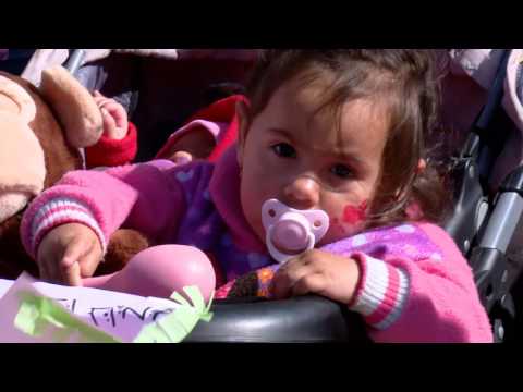 Los niños marcharon por sus derechos