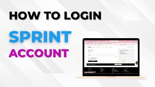 How to Login to Sprint Account