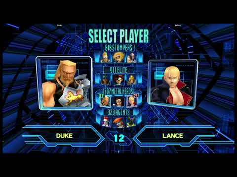 Heavy Metal Geomatrix (Flycast) (NAOMI) Claude VS Darkorie 🇺🇸🇨🇦 Fightcade hmgeo #capcom #snk