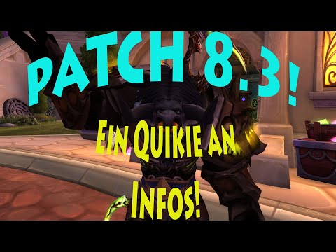 Patch 8.3| Legendärer Umhang Verderbte Items und Quick Infos