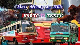 KSRTC Kerala bus drivers VS TamilNadu TNSTC SETC b