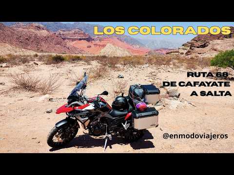 Cafayate y Ruta 68 | Los Colorados y la Quebrada de las Conchas rumbo a Salta 🏍️