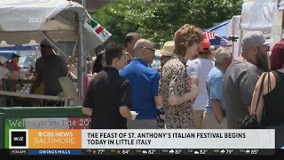 The St. Anthony Italian Festival kicks off this weekend in Little Italy