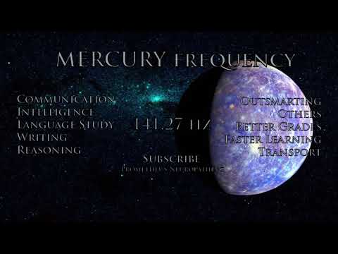 Mercury frequency 141.27 hz - Monotone