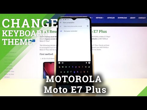 How to Install LED Keyboard on Motorola Moto E7 Plus