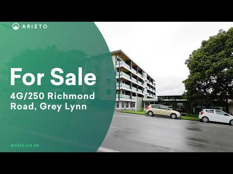 4G/250 Richmond Road, Grey Lynn, Auckland, 1房, 1浴, Apartment