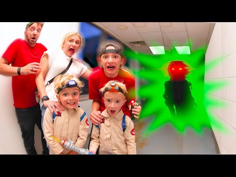 HAUNTED WAREHOUSE Family Ghost Hunting (We Talked To Something)