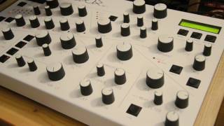 Video thumbnail for Modor NF-1 digital polyphonic synthesizer demo presets #1 by Dziam Bass