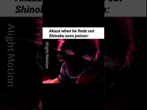 Akaza would end Shinobu on the spot 😭 #edit #demonslayer #anime #shorts #akaza #shinobu #donut #fact