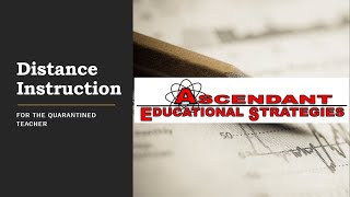 Distance Instruction: The New Norm