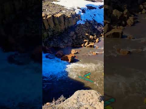 Caviahue, Neuquén 😍😍😍 una de sus tantas cascadas #shorts #patagonia #neuquen #caviahue #trekking