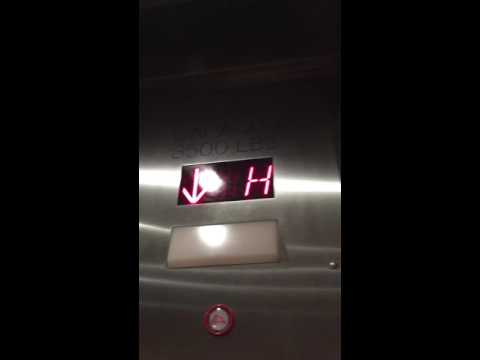 MEI traction Express elevator at the Hyatt Place in Downtown Minneapolis, MN