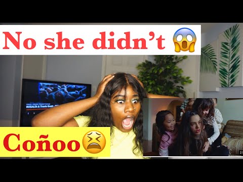 Rosalía & Travis Scott -TKN( official video) reaction