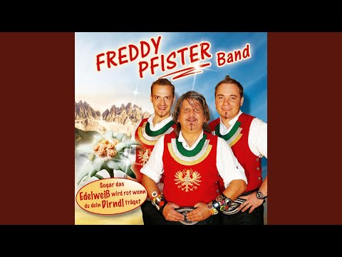 Sogar das Edelweiß wird rot, wenn du dein Dirndl trägst