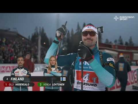 Biathlon World Cup 25-26, Race 3, Single mix Relay, Ostersund, Sweden