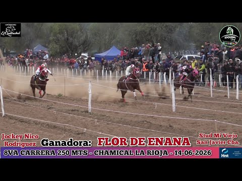 FLOR DE ENANA (San Javier Cba) Hipodromo El Quebrachal Chamical La Rioja - 14-06-2026