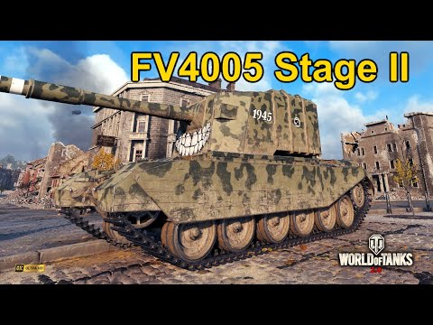 FV4005 Stage II, The Sh*t Barn 11K DMG 6 Frags - World of Tanks