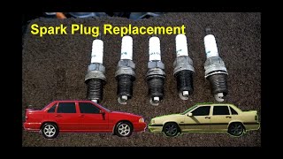 How to replace the spark plugs, tune up. Volvo 850, S70, V70, P80 cars, etc. - TBT