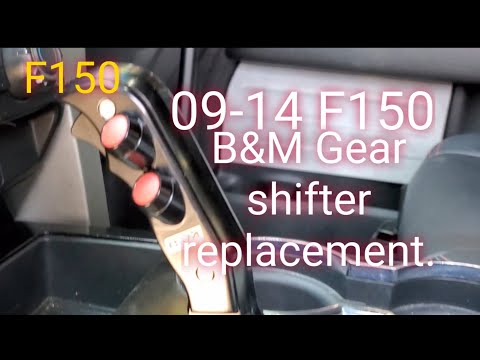 09-14 F150 Gear shifter replacement / cleaning.  B&M