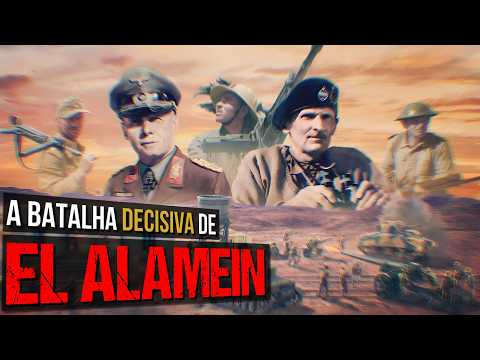 CENAS REAIS! A BATALHA EM EL ALAMEIN ENTRE ROMMEL E MONTGOMERY QUE MARCOU A VIRADA NA GUERRA