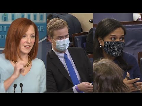 Jen Psaki Briefing: 50% in-person school 1 day a week 2/10/2021