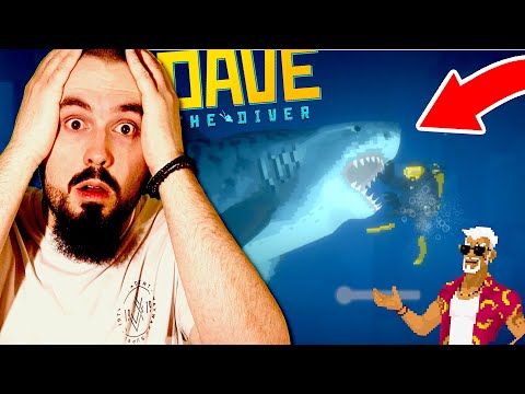 SHARK ATTACK! CRAZIEST DIVE EVER IN DAVE THE DIVER! | Gameplay Walkthrough