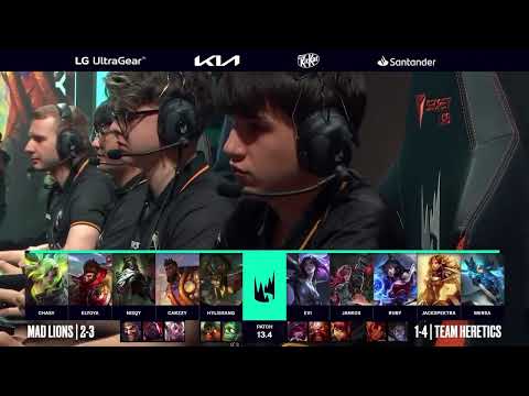 MAD vs TH LEC Spring 2023 W2D3 LoL Highlights  MAD Lions vs Team Heretics