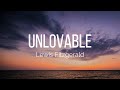 Lewis Fitzgerald Unlovable Lyrics