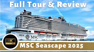MSC Seascape - Full Review and Tour of ALL Spaces - 4 ultra HD