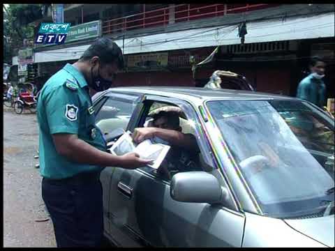 লকডাউনের নবম দিনে রাজধানীতে বেড়েছে মানুষ ও যান চলাচল